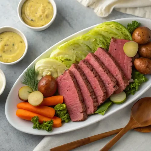 Easy Corned Beef Recipe and Cabbage - Tender and Flavorful Dish