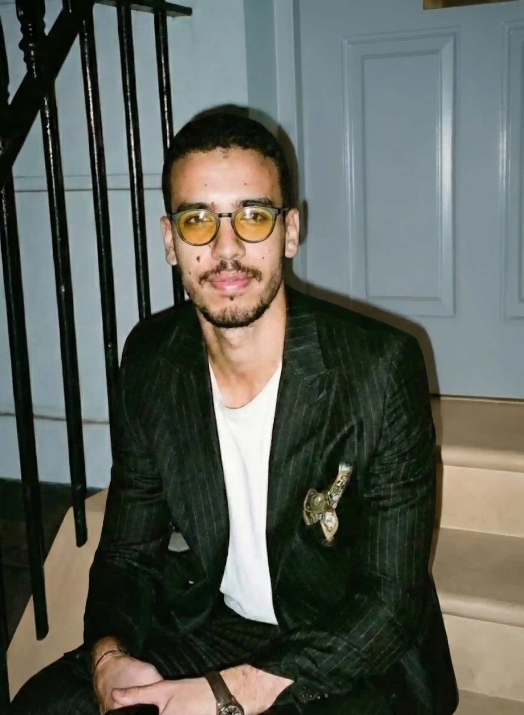 “Portrait of the founder of Mixorecipes, a home cooking and recipe website.”