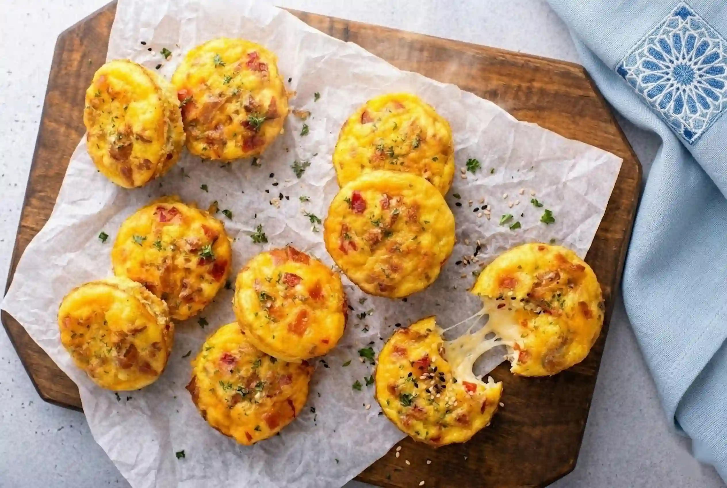 oven fresh starbucks egg bites muffin pan spinach bell pepper