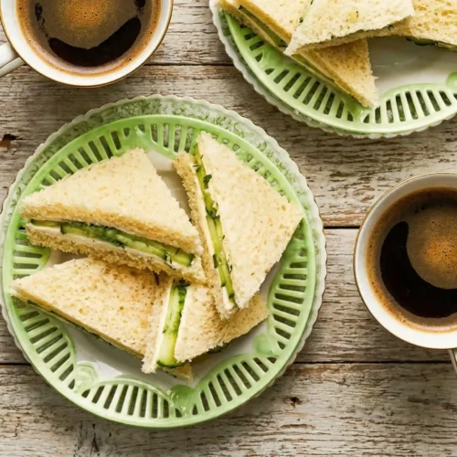 The best cucumber cottage cheese sandwich on whole grain bread with fresh dill and cucumber slices