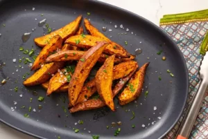 Air Fryer Sweet Potato Wedges (Crispy Every Time)